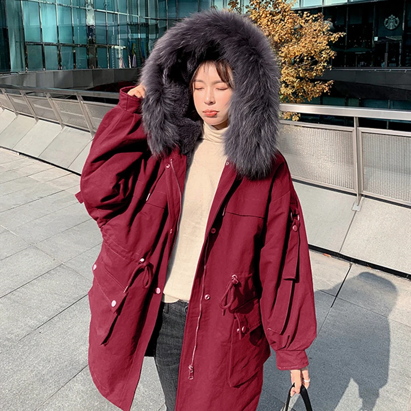 Parker tooling padded jacket women's mid-length 2020 new winter Korean version loose Hong Kong style women's padded jacket
Parker tooling padded jacket women's mid-length 2020 new winter Korean version loose Hong Kong style women's padded jacket