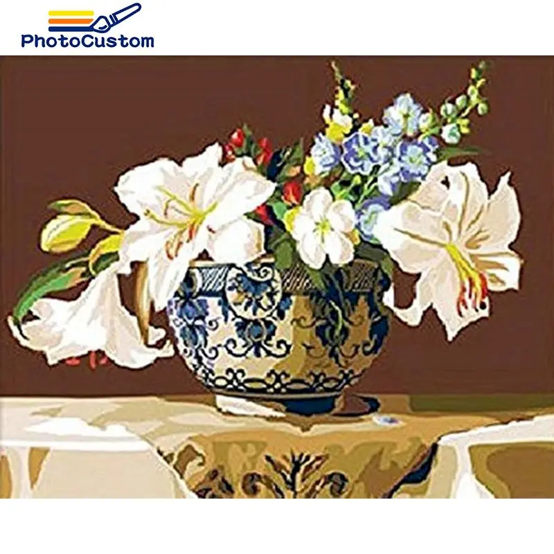 PhotoCustom Acylic Paint By Numbers Flowers wall decor on canvas Gift Kits 60x75cm zero basis Home Decor gift
PhotoCustom Acylic Paint By Numbers Flowers wall decor on canvas Gift Kits 60x75cm zero basis Home Decor gift