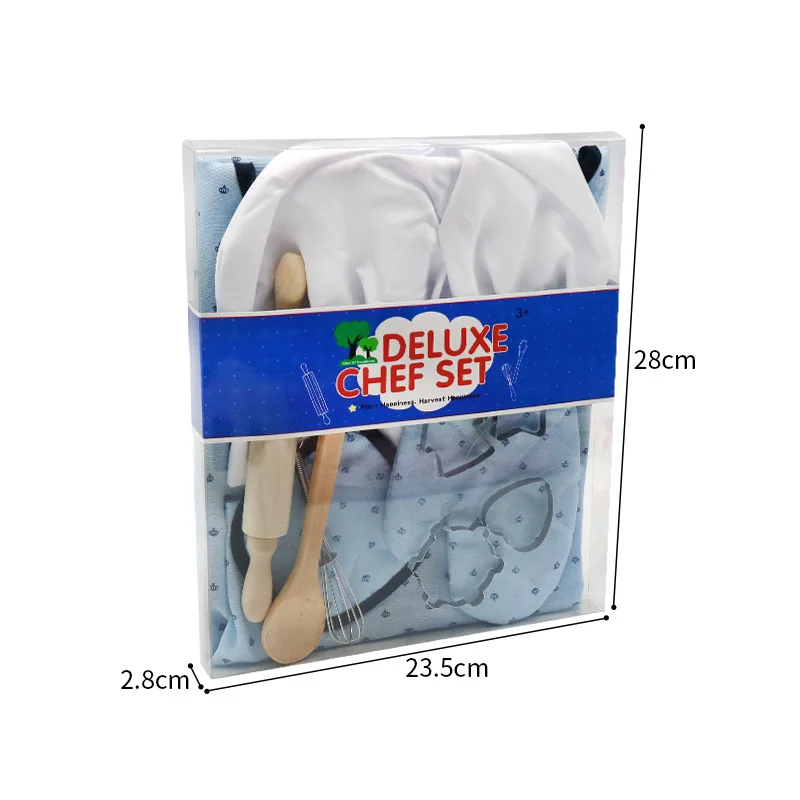 11pcs Children's Play House Toy Kitchen Set Kitchenware Apron Gloves Hat Make Cake Simulation Exercise Small Baking Cooking Toy
11pcs Children's Play House Toy Kitchen Set Kitchenware Apron Gloves Hat Make Cake Simulation Exercise Small Baking Cooking Toy