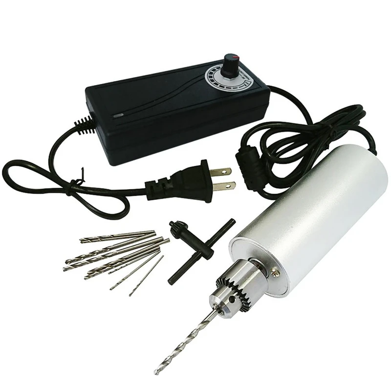 0.3Mm-4Mm Adjustable Mini Electric Hand Drill Aluminum Portable Handheld Drill For Diy Pcb With 2A Dc5V-12V Power Supply Control
0.3Mm-4Mm Adjustable Mini Electric Hand Drill Aluminum Portable Handheld Drill For Diy Pcb With 2A Dc5V-12V Power Supply Control