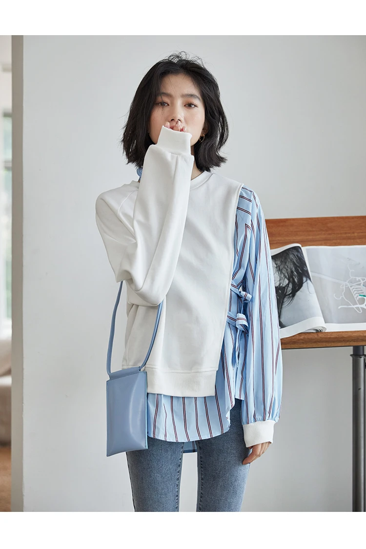 Korean Style Sweatshirt Casual Loose Aesthetic Harajuku Crewneck Pullover Sweatshirt Sudaderas Mujer Women's Clothing DB60WY
Korean Style Sweatshirt Casual Loose Aesthetic Harajuku Crewneck Pullover Sweatshirt Sudaderas Mujer Women's Clothing DB60WY