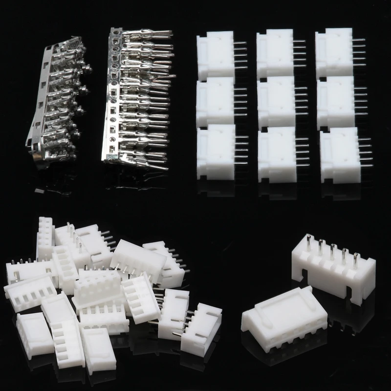 100PCS 2.54XH Wire Bare Jumper Connectors Set Housing Pin Header Female/Male Nylon & Tinned Copper Terminals For Electronics
100PCS 2.54XH Wire Bare Jumper Connectors Set Housing Pin Header Female/Male Nylon & Tinned Copper Terminals For Electronics