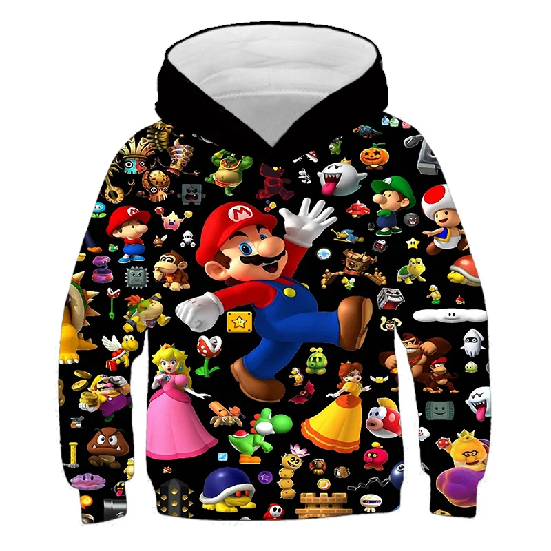 New Kawaii Children Harajuku Anime Cartoon Game Hoodies Super Marlo-Brother Clothes Boy/Girl 3D Hooded Sweatshirts Kids Clothes
New Kawaii Children Harajuku Anime Cartoon Game Hoodies Super Marlo-Brother Clothes Boy/Girl 3D Hooded Sweatshirts Kids Clothes