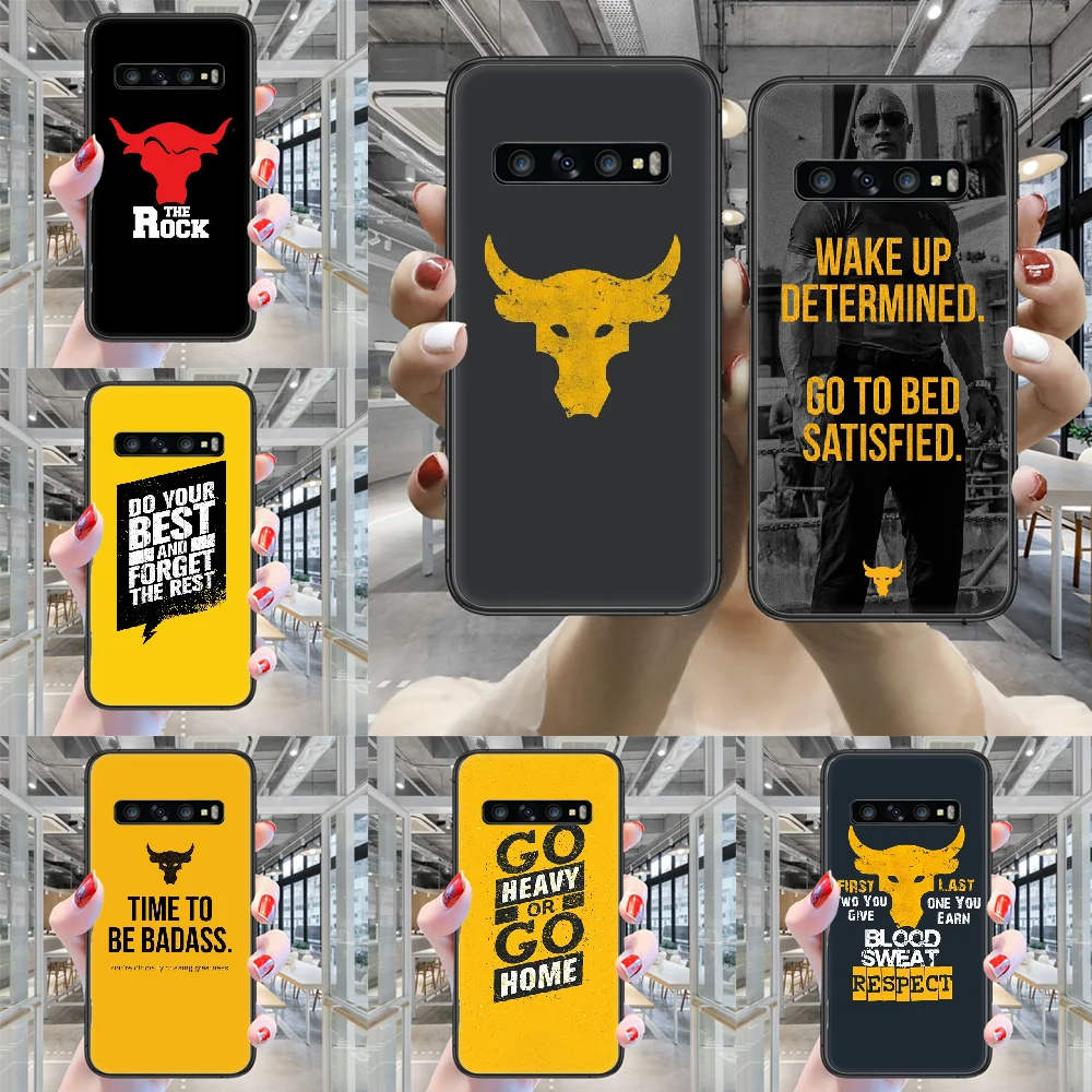 Фото Модный противоударный чехол project rock для телефона Samsung Galaxy Note S 8 9 10 20 Plus E Lite Uitra