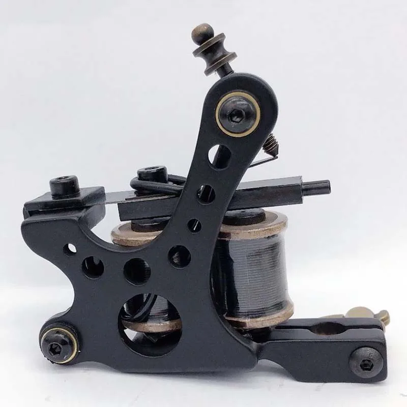 Hot Sale Hand-assembled 10 Wrap Coils Tattoo Machine Gun For Liner Shader Cast-iron Tattoo Machines Free Shipping 
Hot Sale Hand-assembled 10 Wrap Coils Tattoo Machine Gun For Liner Shader Cast-iron Tattoo Machines Free Shipping