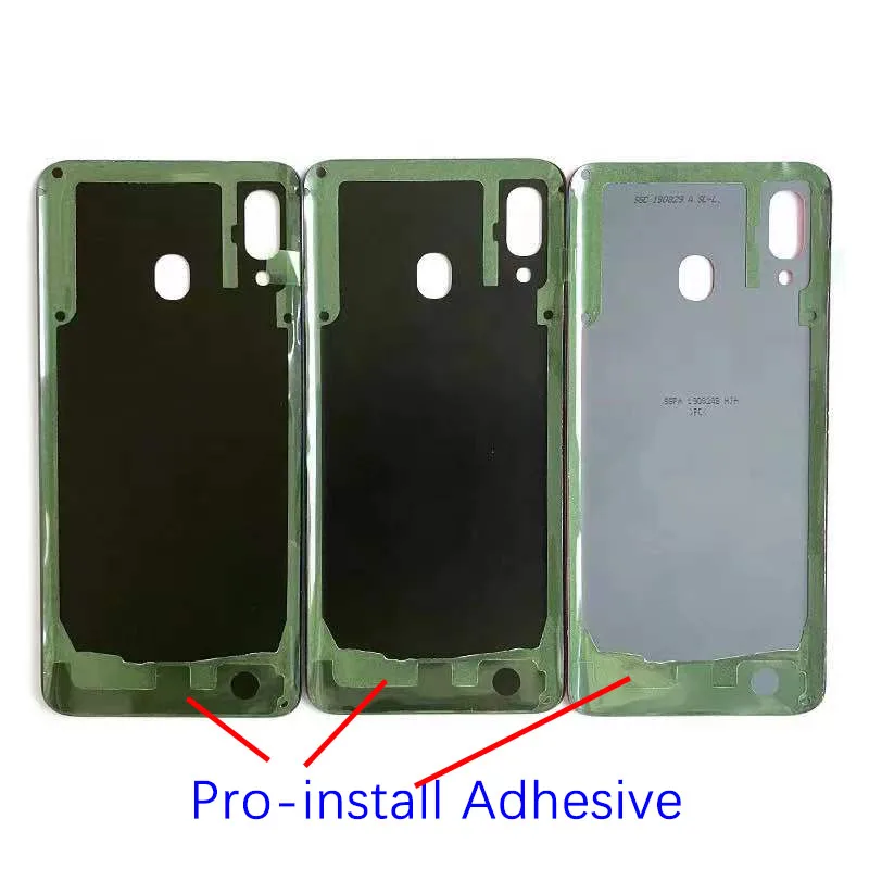 10Pcs New Back Battery Cover For Samsung Galaxy A20 A205 Housing Door Rear Case With Logo Replacement + Adhesive
10Pcs New Back Battery Cover For Samsung Galaxy A20 A205 Housing Door Rear Case With Logo Replacement + Adhesive