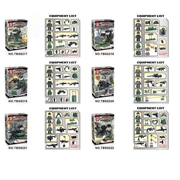 Russian modern Special Alpha force original Blocks Mini toy swat military weapon accessories Compatible figures playmobil city
Russian modern Special Alpha force original Blocks Mini toy swat military weapon accessories Compatible figures playmobil city