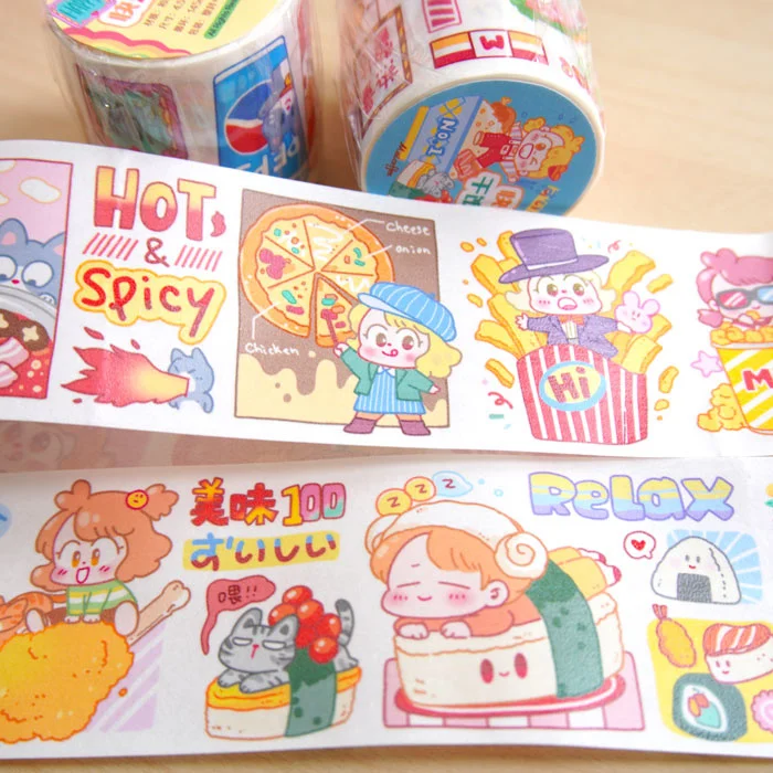 Dudu Washi Tape Sample Loop wheat coffee happy dry man / Animal Department daily / color boy girl
Dudu Washi Tape Sample Loop wheat coffee happy dry man / Animal Department daily / color boy girl
