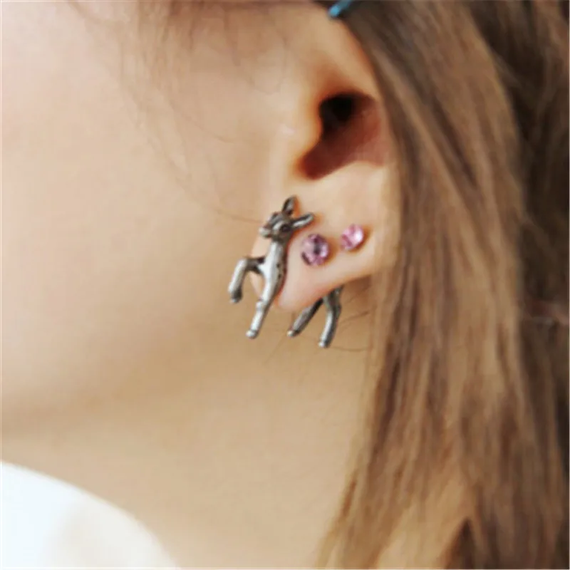 1 piece of cute animal girl earrings Harajuku three-dimensional fashion animal earrings ladies party gift
1 piece of cute animal girl earrings Harajuku three-dimensional fashion animal earrings ladies party gift