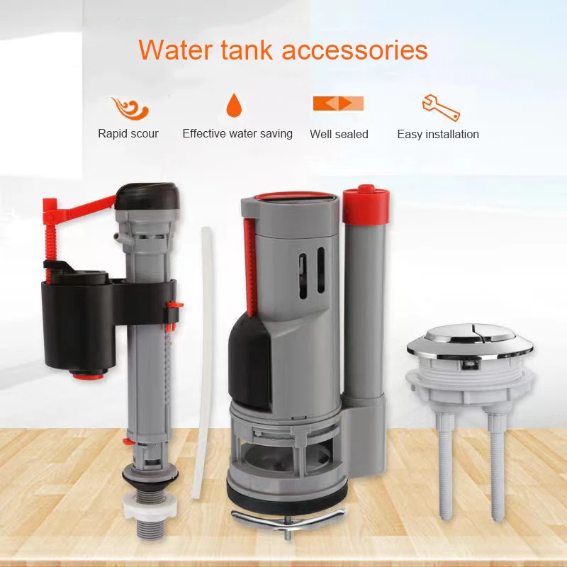 Flush Toilet Water Tank Accessories Universal Toilet Inlet Valve Drain Valve Water Supply Valve Siamese Water Tank Flush Valve
Flush Toilet Water Tank Accessories Universal Toilet Inlet Valve Drain Valve Water Supply Valve Siamese Water Tank Flush Valve