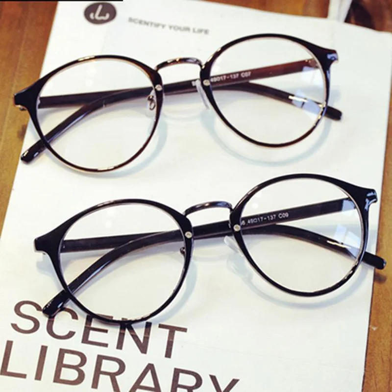 Retro Round Frame Spectacles Women Classic Student Glasses Frame Small Fresh Gentle Flat Mirror
Retro Round Frame Spectacles Women Classic Student Glasses Frame Small Fresh Gentle Flat Mirror