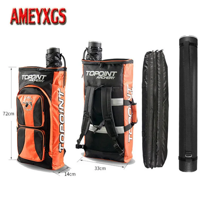 1pc Archery Recurve Bow Bag Shooting Training Arrow Quiver Outdoor Hunting Sports Accessories Handbag Backpack Dual-use Bow Bag
1pc Archery Recurve Bow Bag Shooting Training Arrow Quiver Outdoor Hunting Sports Accessories Handbag Backpack Dual-use Bow Bag