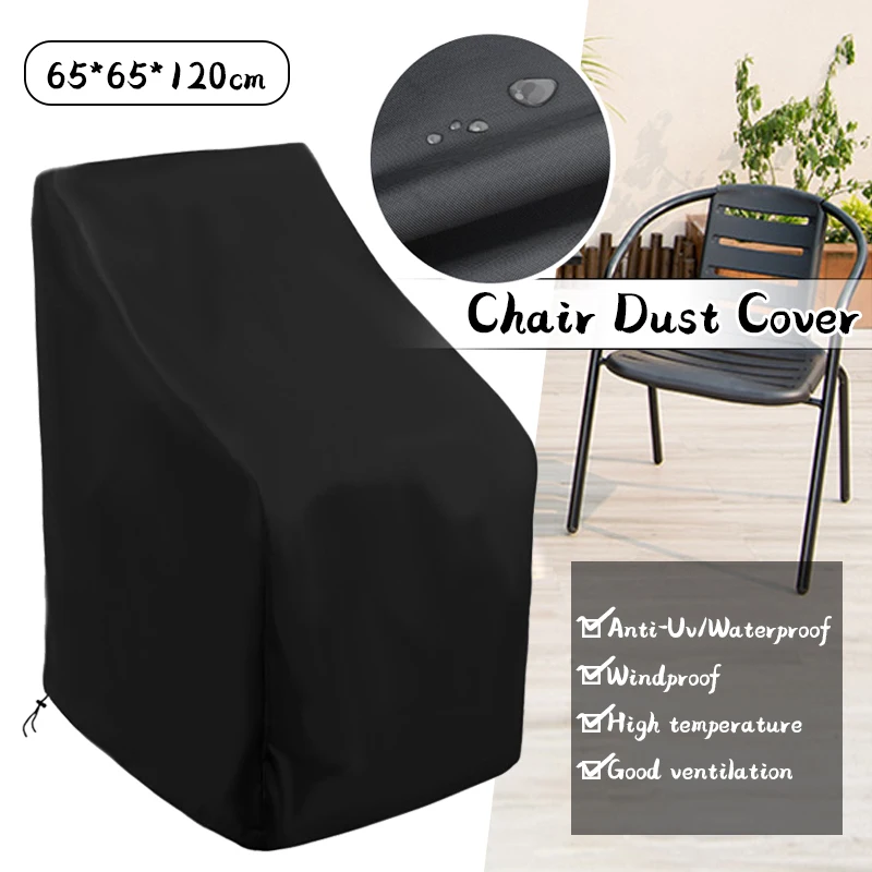 210D Oxford Cloth Waterproof Chair Cover Heavy Duty Dustproof Rain Cover For Outdoor Garden Patio Furniture Protector Cover 
210D Oxford Cloth Waterproof Chair Cover Heavy Duty Dustproof Rain Cover For Outdoor Garden Patio Furniture Protector Cover