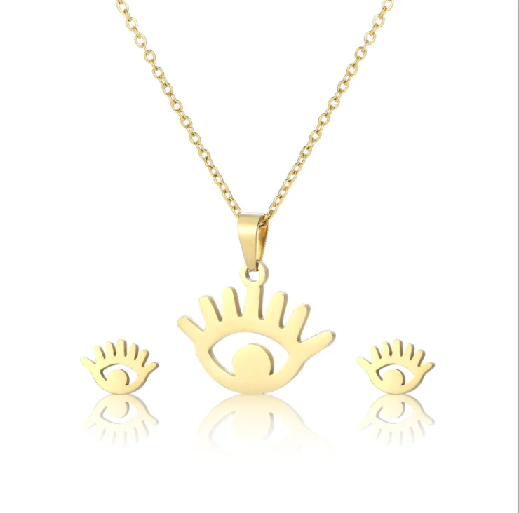 Small Stainless Steel lucky animal Facial features angel eyes Pendant Chain Necklace Jewelry Women Mother Wedding Jewelry
Small Stainless Steel lucky animal Facial features angel eyes Pendant Chain Necklace Jewelry Women Mother Wedding Jewelry