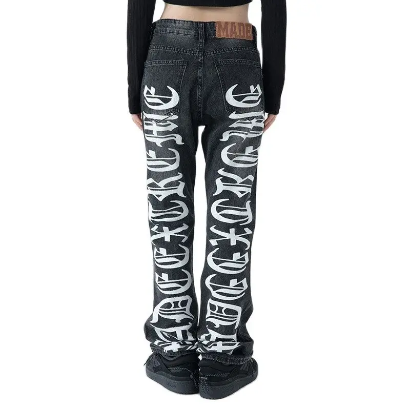 2021 Vibe Style Hole Ripped Black Oversize Men Hip Hop Jeans Pants Punk Retro Distressed Women Straight Denim Trousers Pantalon
2021 Vibe Style Hole Ripped Black Oversize Men Hip Hop Jeans Pants Punk Retro Distressed Women Straight Denim Trousers Pantalon