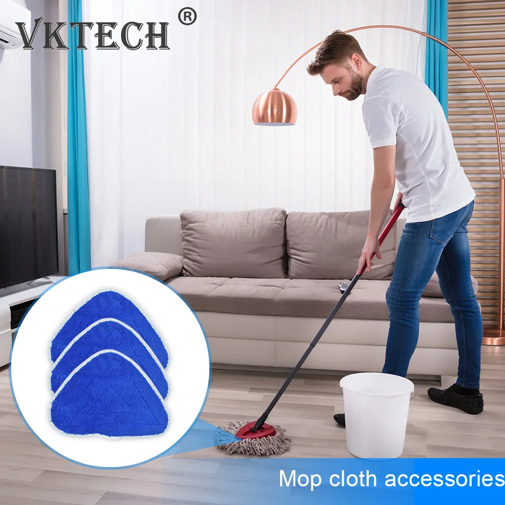 3/6pcs Steam Cleaner Replacement Cloth Floor Cleaning Mop Pads for Vileda O-Cedar Home Triangle Tool Accessory
3/6pcs Steam Cleaner Replacement Cloth Floor Cleaning Mop Pads for Vileda O-Cedar Home Triangle Tool Accessory