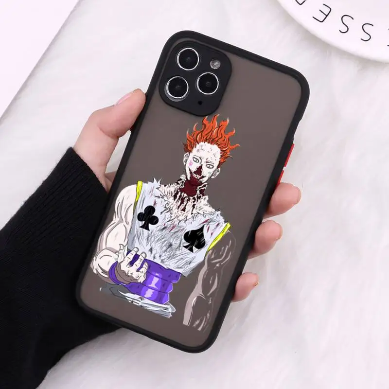 Hunter x Hunter 3 HXH Anime Hisoka Morow Phone Case Matte Transparent iPhone 7 8 11 12 s mini pro X XS XR MAX Plus cover funda
Hunter x Hunter 3 HXH Anime Hisoka Morow Phone Case Matte Transparent iPhone 7 8 11 12 s mini pro X XS XR MAX Plus cover funda