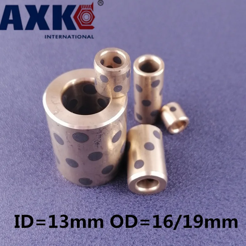 Oil Self-lubricating JDB Ball Bearing Linear Graphite Copper Set Bearing Bushing Lm13 ID 13mm OD 16/19mm 4/10pcs Free Shipping
Oil Self-lubricating JDB Ball Bearing Linear Graphite Copper Set Bearing Bushing Lm13 ID 13mm OD 16/19mm 4/10pcs Free Shipping