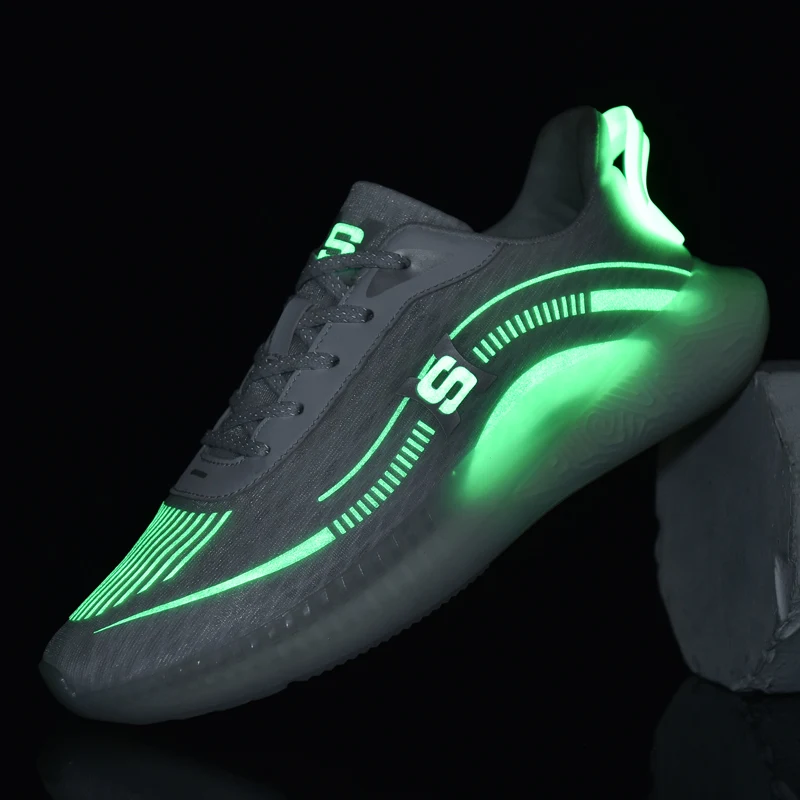 Luminous Blade Sneakers Men Walking Running Tennis Platform Street Fashion Large Size 39-46 Shoes
Luminous Blade Sneakers Men Walking Running Tennis Platform Street Fashion Large Size 39-46 Shoes