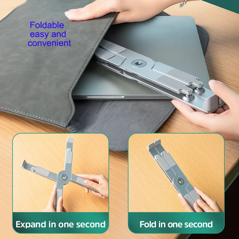 Adjustable Laptop Stand Portable Base Notebook Stand Support For Macbook Laptop Holder Computer Tablet Stand Laptop Table Stands
Adjustable Laptop Stand Portable Base Notebook Stand Support For Macbook Laptop Holder Computer Tablet Stand Laptop Table Stands