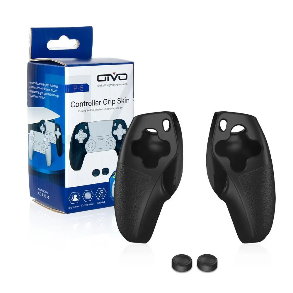 Simple Cover For PS5 Split Silicone Sleeve With Button Caps PlayStation5 Game Handle Non-Slip Protective Case For Boyfriend Gift
Simple Cover For PS5 Split Silicone Sleeve With Button Caps PlayStation5 Game Handle Non-Slip Protective Case For Boyfriend Gift