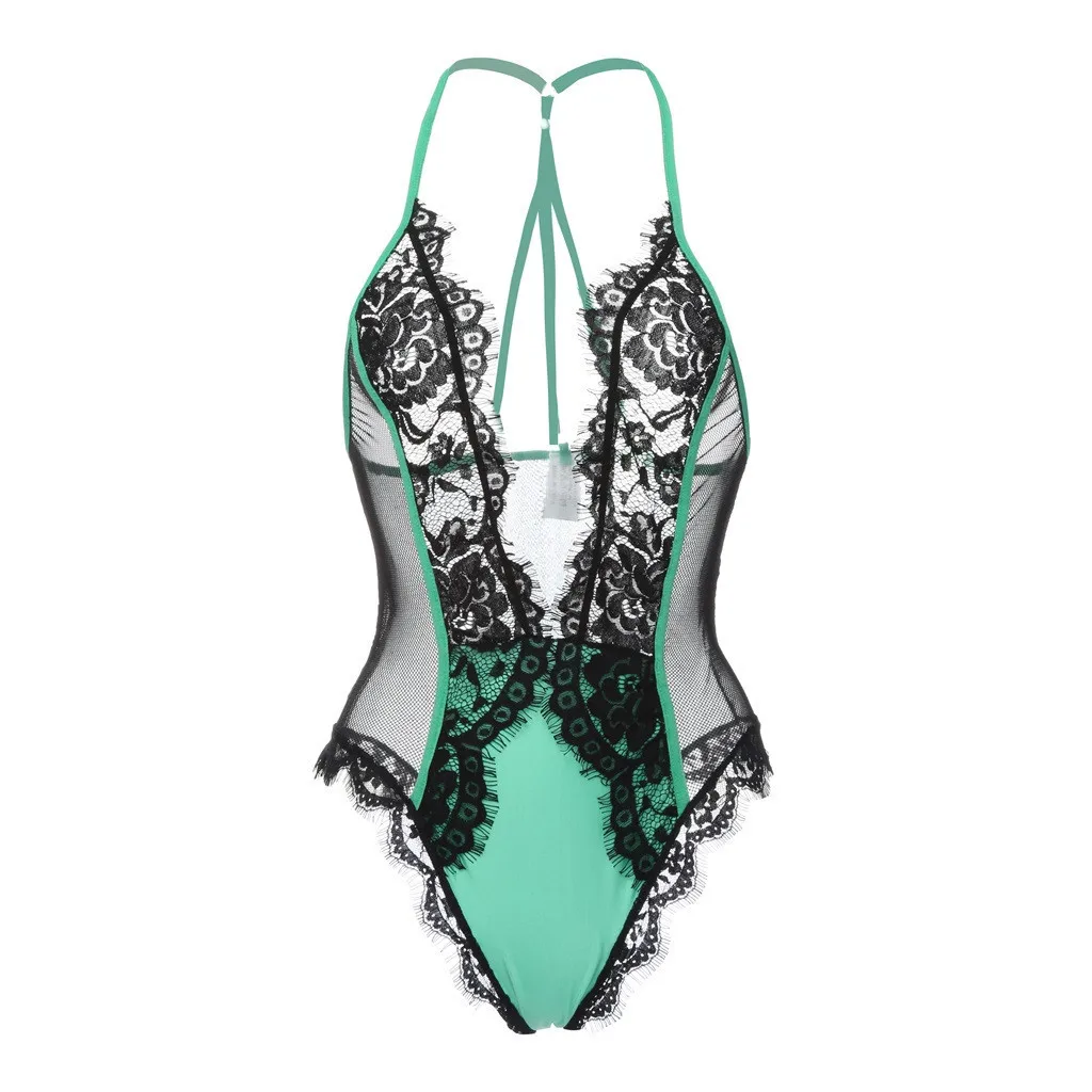 2021 Sexy Lingerie For Ladies Multicolor Sling Ladies Temptation Sexy Lingerie Large Size Lace Mesh Perspective Halter One-piece
2021 Sexy Lingerie For Ladies Multicolor Sling Ladies Temptation Sexy Lingerie Large Size Lace Mesh Perspective Halter One-piece