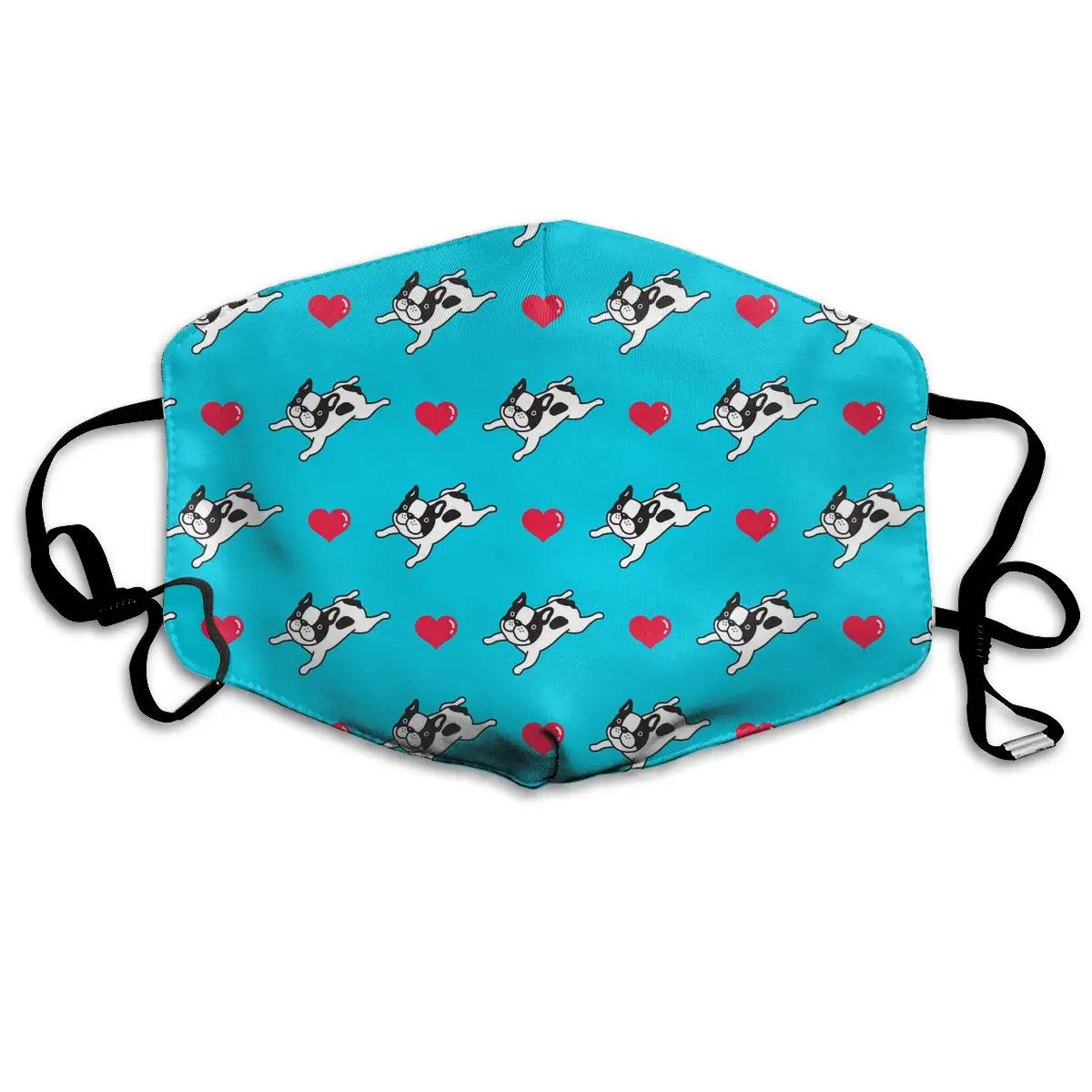 French Bulldog Heart Washable Reusable Mask, Cotton Anti Dust Half Face Mouth Mask For Kids Teens Men Women With Adjustable
French Bulldog Heart Washable Reusable Mask, Cotton Anti Dust Half Face Mouth Mask For Kids Teens Men Women With Adjustable