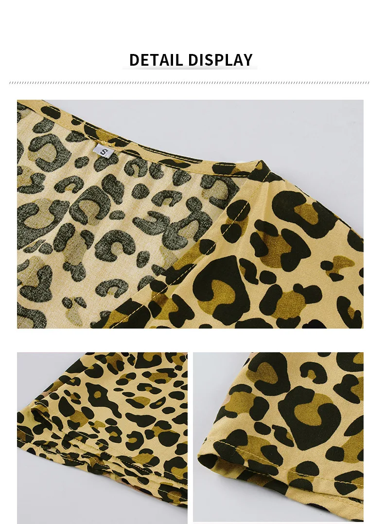 2021 Red Leopard Summer Mini Women Dress V Neck Short Sleeve Female Casual Print Ruffles Dresses
2021 Red Leopard Summer Mini Women Dress V Neck Short Sleeve Female Casual Print Ruffles Dresses