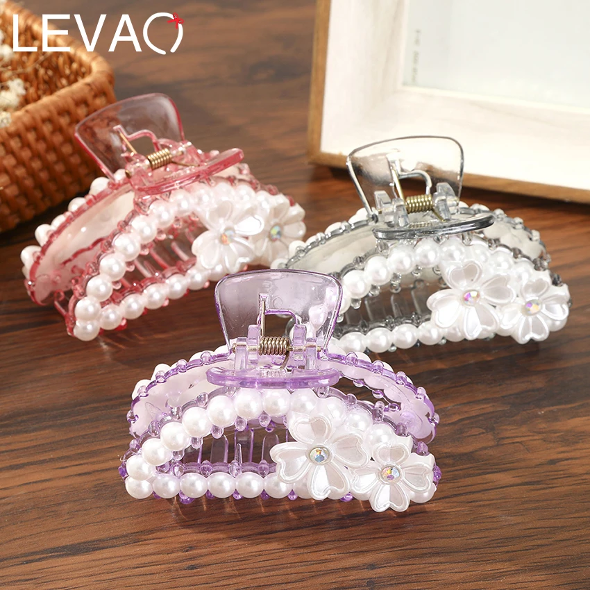 Levao 2022 новые жемчужные заколки для волос для женщин Пластиковые акриловые заколки для волос модные девушки макияж моющий инструмент Аксесс...
Levao 2022 новые жемчужные заколки для волос для женщин Пластиковые акриловые заколки для волос модные девушки макияж моющий инструмент Аксесс...