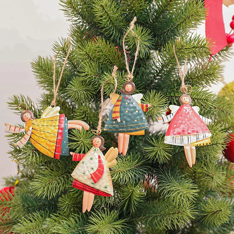 Christmas Dancing Angel Pendant Metal Christmas Tree Ornaments Christmas Window Hanging Toy Decoration for Home Party
Christmas Dancing Angel Pendant Metal Christmas Tree Ornaments Christmas Window Hanging Toy Decoration for Home Party