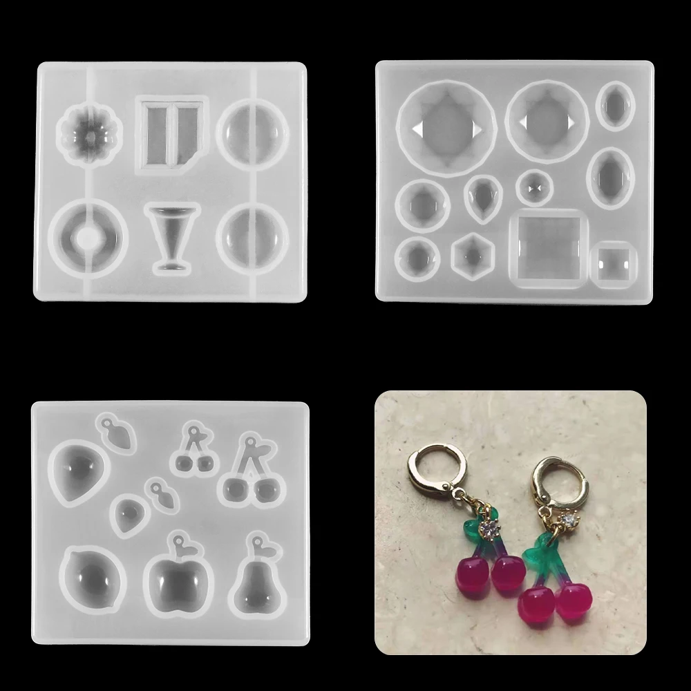 Crystal Silicone Candy Heart Fruits Pendant Mold Jewelry Decorative Crafts UV Epoxy Resin Molds for DIY Jewelry Making Tool
Crystal Silicone Candy Heart Fruits Pendant Mold Jewelry Decorative Crafts UV Epoxy Resin Molds for DIY Jewelry Making Tool