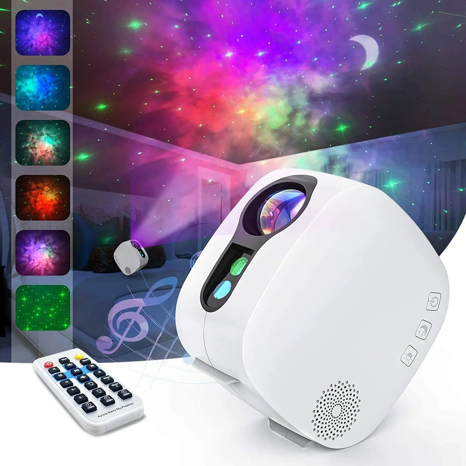 Star Projector Bluetooth Speaker , Night Light Nebula Light Projector with Remote, Galaxy Projector for Home Decor/ Bedroom
Star Projector Bluetooth Speaker , Night Light Nebula Light Projector with Remote, Galaxy Projector for Home Decor/ Bedroom