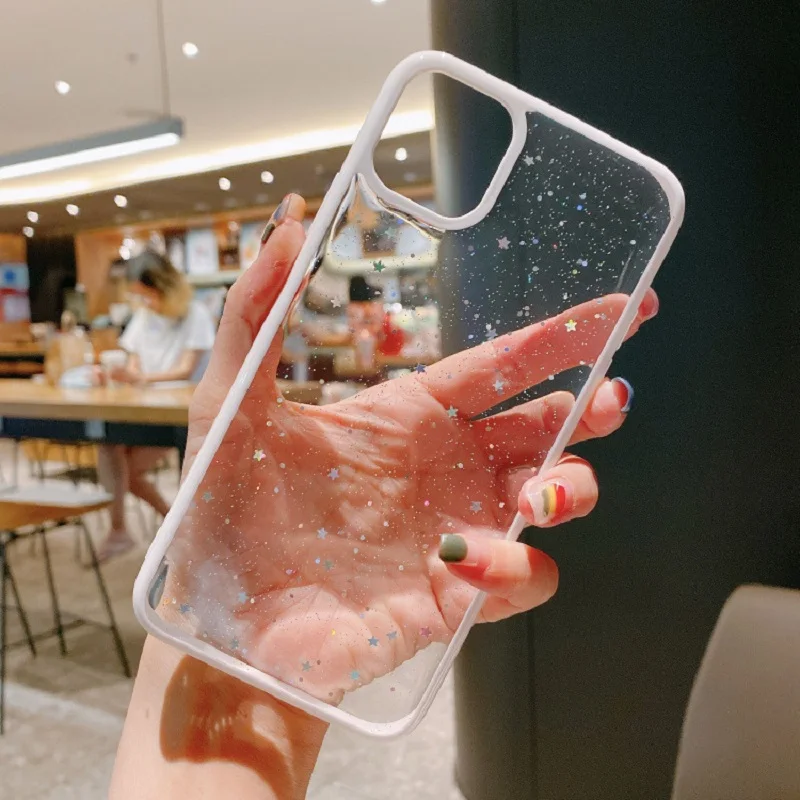 Candy Color Epoxy Star Silicone Phone Case For iPhone 12/11 Pro/Mini/Pro Max Transparent Anti-Drop Protective Cover Shell 2021
Candy Color Epoxy Star Silicone Phone Case For iPhone 12/11 Pro/Mini/Pro Max Transparent Anti-Drop Protective Cover Shell 2021