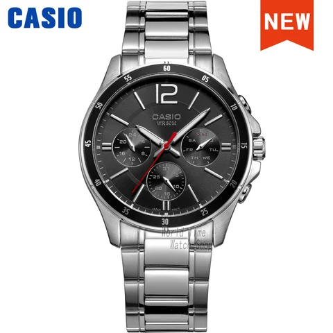 Casio часы наручные часы мужчины лучший бренд роскошные кварцевые часы водонепроницаемые светящиеся мужские часы спортивные военные часы relogio masculino reloj hombre erkek kol saati montre homme zegarek meski MTP1374