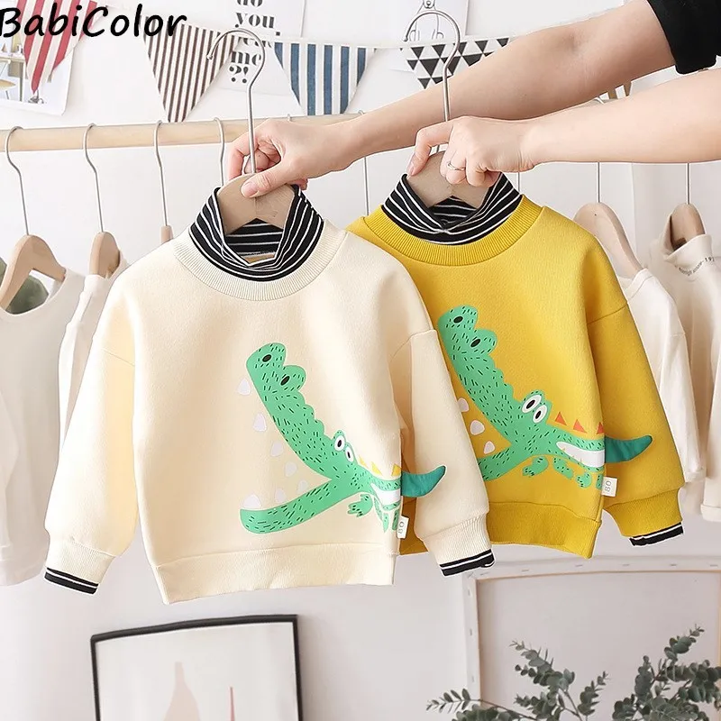 BabiColor New Toddler Baby Kids Boys Girls Cartoon Pattern Thick Kids sweater Cute Baby Girls Sweatshirt for Boys
BabiColor New Toddler Baby Kids Boys Girls Cartoon Pattern Thick Kids sweater Cute Baby Girls Sweatshirt for Boys