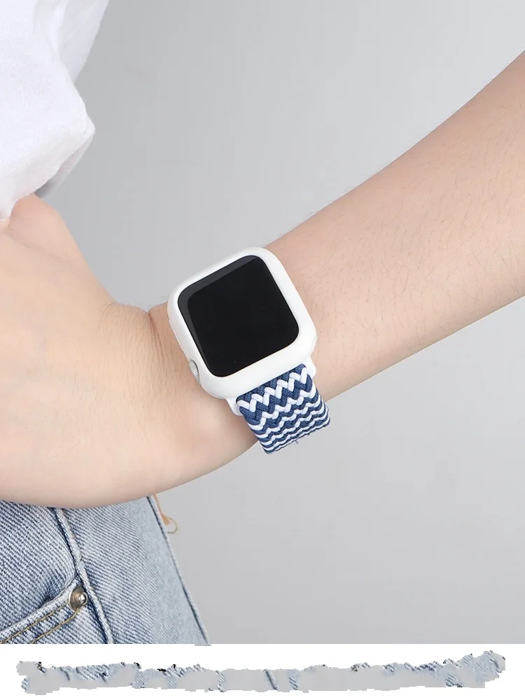 IWatch6 straps Apple Watch5 dealer strap apple watch 7 strap SE / 1/2/3/4 weaving 38/42/44/40
IWatch6 straps Apple Watch5 dealer strap apple watch 7 strap SE / 1/2/3/4 weaving 38/42/44/40