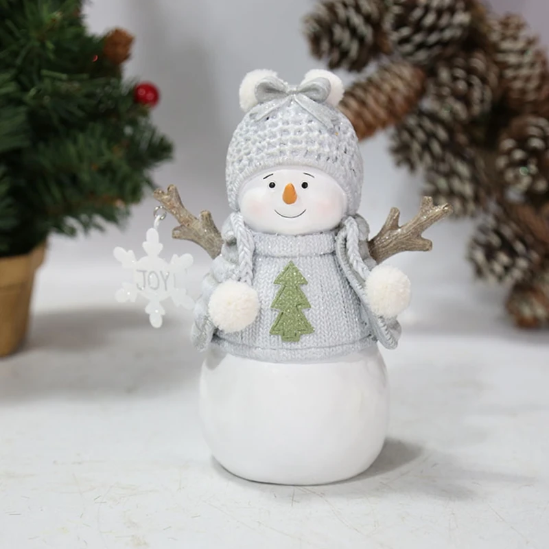 Мультяшные украшения, подарок из смолы, Рождественский Снеговик, настольные украшения для сада
Мультяшные украшения, подарок из смолы, Рождественский Снеговик, настольные украшения для сада