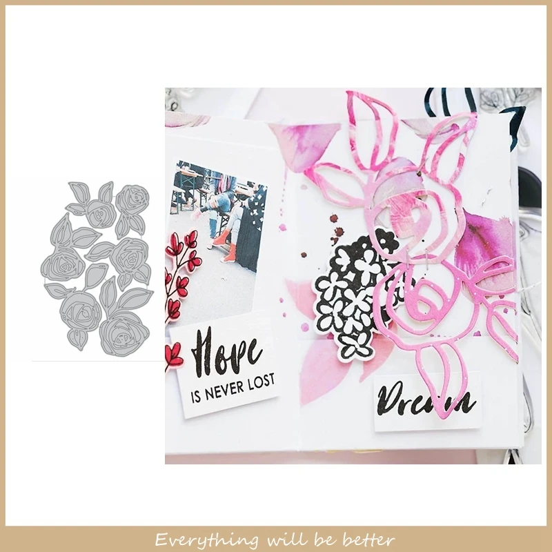 Rose Flower Petal Leaves Bloom Metal Cutting Dies For Scrapbook Craft DIY Make Cards Decorate Album Photos New Die Cut 2020 Hot
Rose Flower Petal Leaves Bloom Metal Cutting Dies For Scrapbook Craft DIY Make Cards Decorate Album Photos New Die Cut 2020 Hot