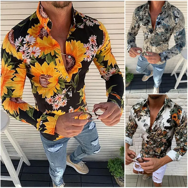 2020 M-3XL Fashion Hawaiian Men Floral short Sleeve V Neck T-shirt Casual Shirts Top
2020 M-3XL Fashion Hawaiian Men Floral short Sleeve V Neck T-shirt Casual Shirts Top