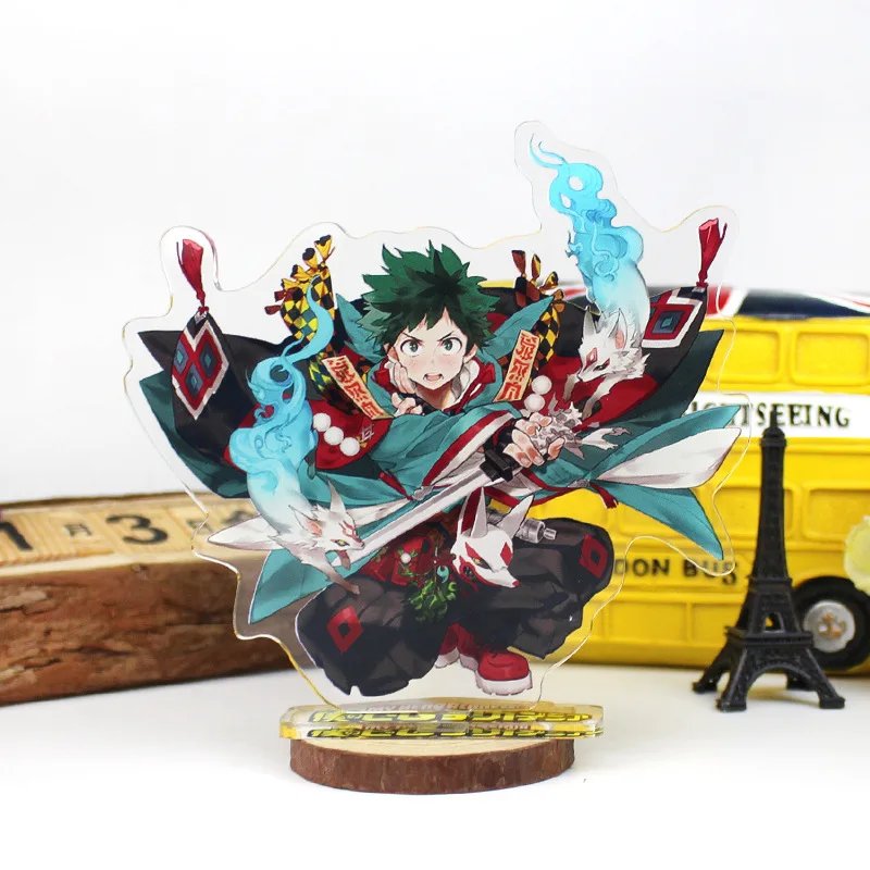 Classic Anime My Hero Academia Key Chain Figure Stand Model Plate Double Sided Clear Acrylic Material Desktop Decoration Gift
Classic Anime My Hero Academia Key Chain Figure Stand Model Plate Double Sided Clear Acrylic Material Desktop Decoration Gift