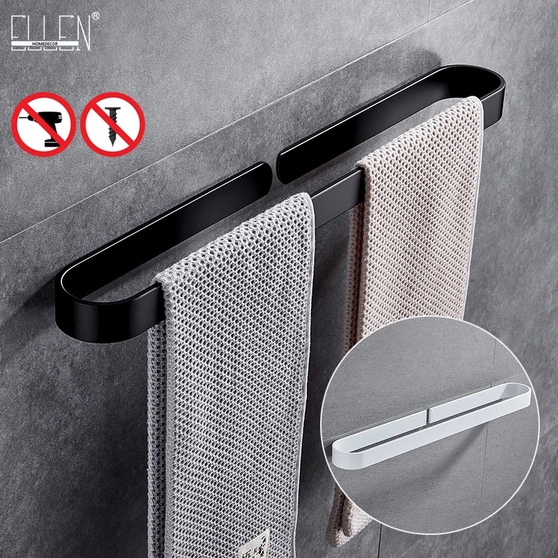 30-60cm Black Bath Towel Holder Bathroom Towel Rack No Punch Towel Rail Rack Towel Holder Bathroom Storage Shelf EL65B
30-60cm Black Bath Towel Holder Bathroom Towel Rack No Punch Towel Rail Rack Towel Holder Bathroom Storage Shelf EL65B