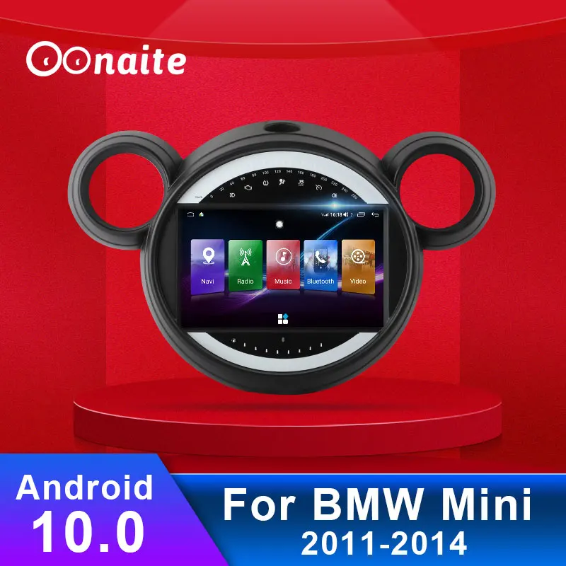 Oonaite Android 10.0 System 4+64G RAM 9 inch Car gps navigation For bmw Mini 2011-2014 GPS HD Screen DVD Player 
Oonaite Android 10.0 System 4+64G RAM 9 inch Car gps navigation For bmw Mini 2011-2014 GPS HD Screen DVD Player