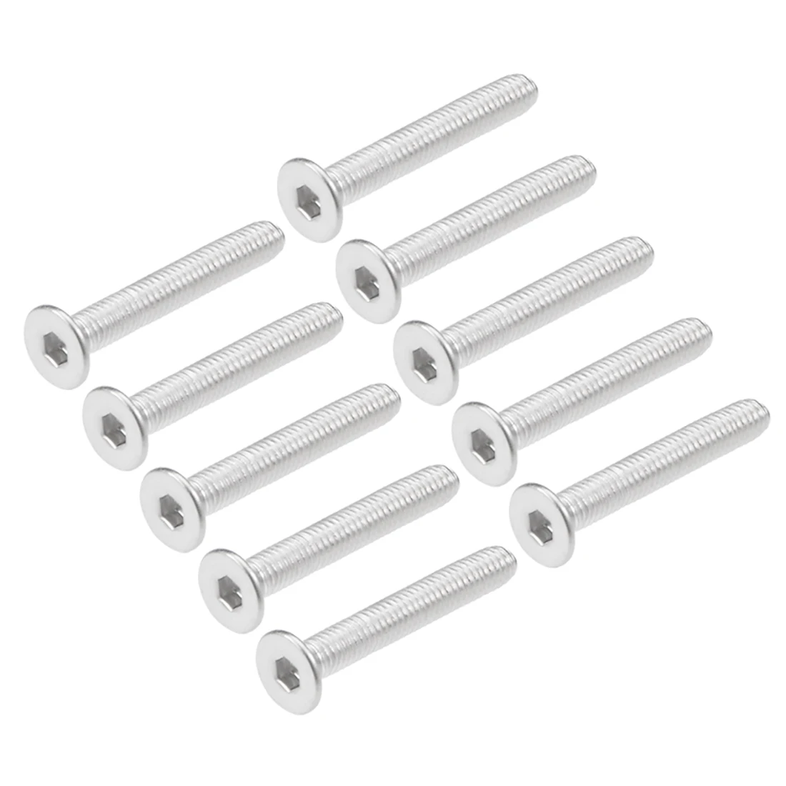 M3x20mm Flat Head Machine Screws Inner Hex Screw 304 Stainless Steel Fasteners Bolts 40Pcs
M3x20mm Flat Head Machine Screws Inner Hex Screw 304 Stainless Steel Fasteners Bolts 40Pcs