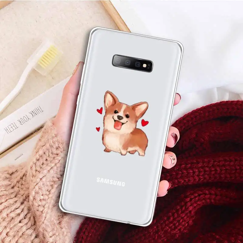 Cute Corgi Butt Animal Puppy Phone Case Transparent For Samsung Galaxy A71 A21s S8 S9 S10 plus note 20 ultra
Cute Corgi Butt Animal Puppy Phone Case Transparent For Samsung Galaxy A71 A21s S8 S9 S10 plus note 20 ultra