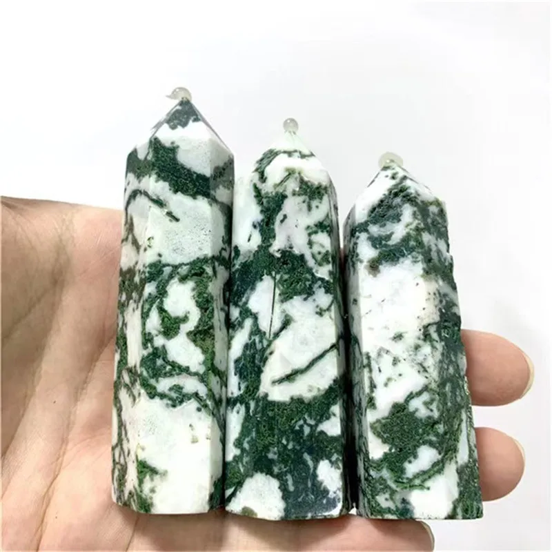 1pcs Natural Quartz Crystals Tree Agate Geode Wands Healing Chakra Stones Aquatic Agate Single Point Tower For Home Decor
1pcs Natural Quartz Crystals Tree Agate Geode Wands Healing Chakra Stones Aquatic Agate Single Point Tower For Home Decor