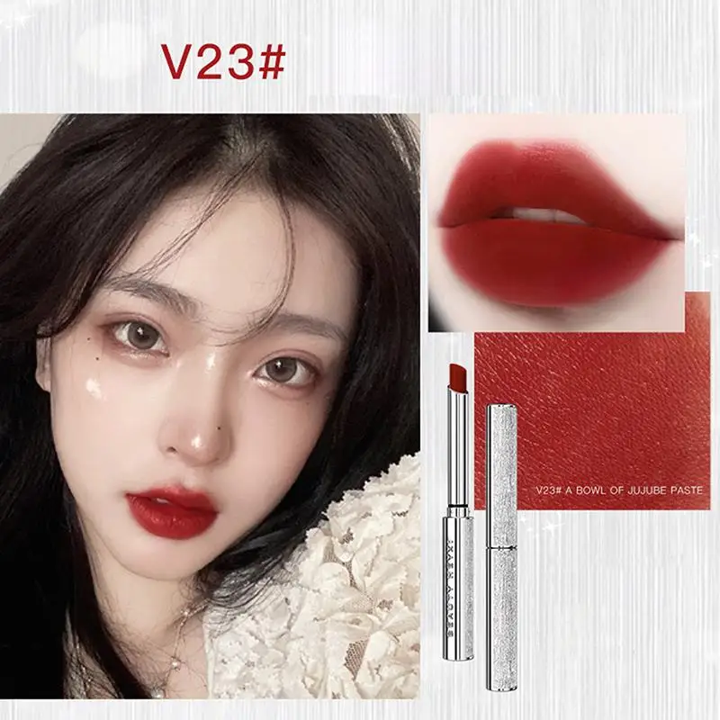 Mist Matte Lipstick Waterproof Long-Lasting Comestic Velvet Lipstick Easy To Carry Makeup Comestic
Mist Matte Lipstick Waterproof Long-Lasting Comestic Velvet Lipstick Easy To Carry Makeup Comestic