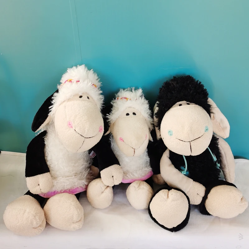 Cute White Skirt Sheep Stuffed Animal Toys Lovely Black Lamb Plush Toy Goat Doll Home Decor New Year Birthday Gifts To Girfirend
Cute White Skirt Sheep Stuffed Animal Toys Lovely Black Lamb Plush Toy Goat Doll Home Decor New Year Birthday Gifts To Girfirend