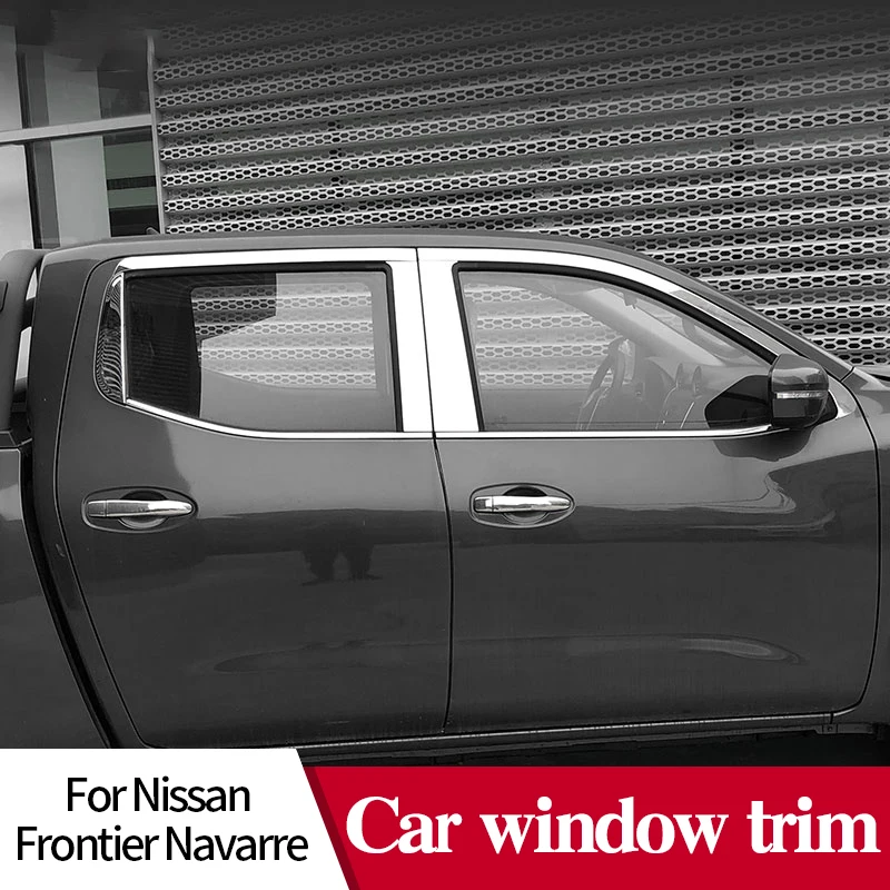 Stainless Steel Window Middle Center Pillar Decorative TrimFor Nissan Frontier Navarre Car Exterior Styling Accessories
Stainless Steel Window Middle Center Pillar Decorative TrimFor Nissan Frontier Navarre Car Exterior Styling Accessories