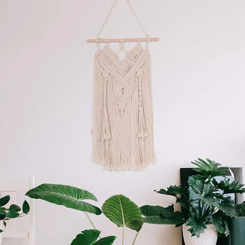 Wall Hanging Tapestry Cotton Rope Tassel Hand Woven Bohemian Tapestry Geometric Art Beautiful Living Room Home Decor
Wall Hanging Tapestry Cotton Rope Tassel Hand Woven Bohemian Tapestry Geometric Art Beautiful Living Room Home Decor