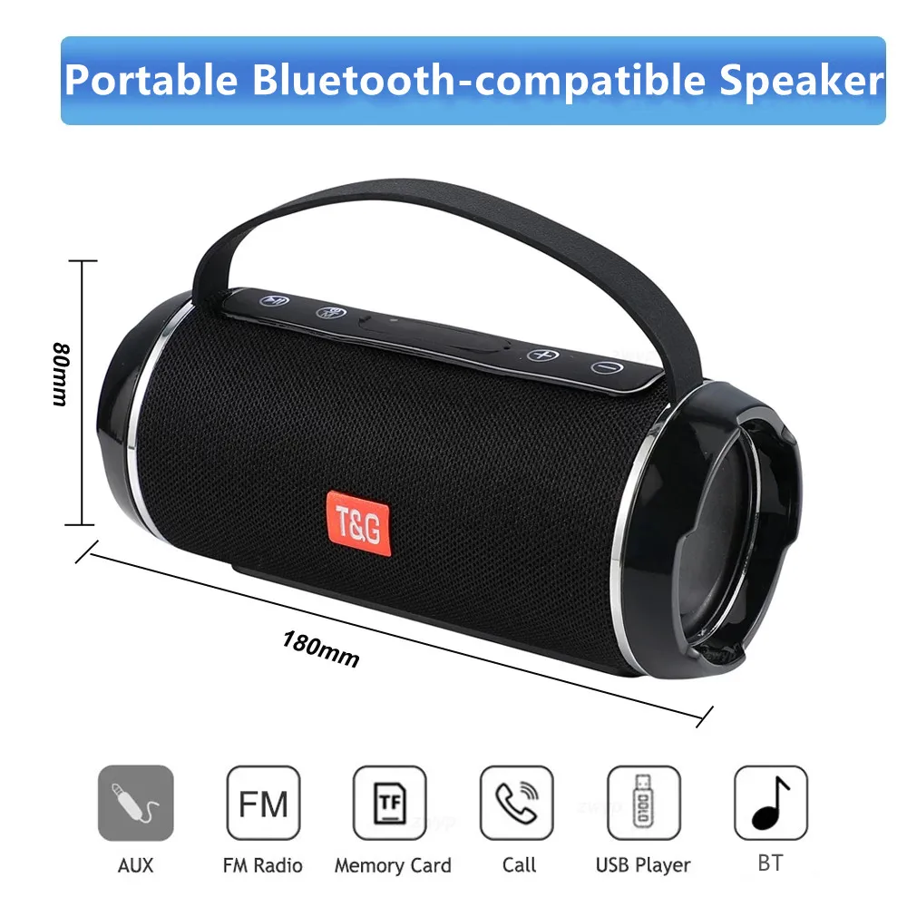 Outdoor Portable HighPower Bluetooth-compatible Speaker Wireless Bar Sound Column Music Center BoomBox 3D Stereo Radio
Outdoor Portable HighPower Bluetooth-compatible Speaker Wireless Bar Sound Column Music Center BoomBox 3D Stereo Radio